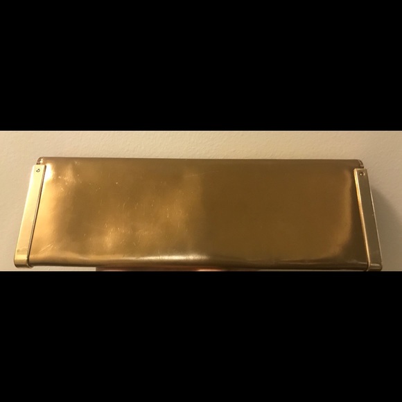 Gucci Bronze Metallic Patent Leather Clutch - Picture 2 of 4